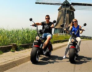 E-chopper tour de Geheimen van Edam & Volendam